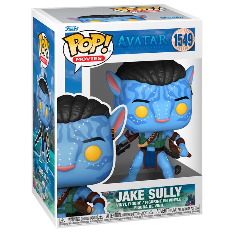Figura POP Jake Sully - Avatar: O Caminho da Água