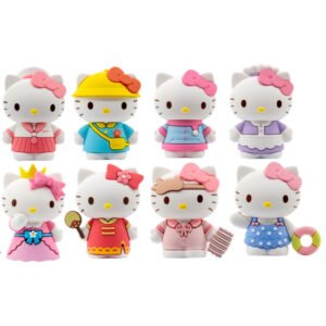 Figurinha Hello Kitty 7cm - Aventura Estilosa