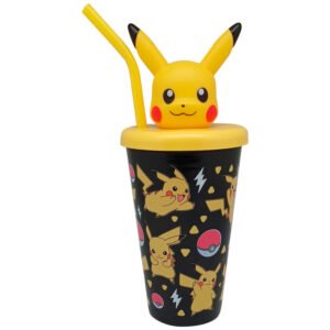 Pokemon Pikachu 3D topper cane tumpler 500ml
