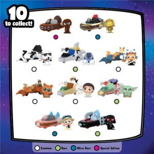 Figuras Surpresa Doorables Star Wars Galactic Cruisers