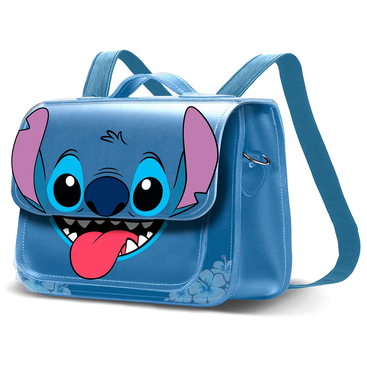 Mochila Disney Stitch com Língua - 26cm