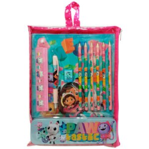 Gabbys Dollhouse stationery set