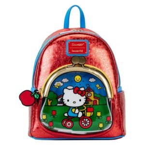 Mochila Loungefly Hello Kitty 50 Anos - 26cm
