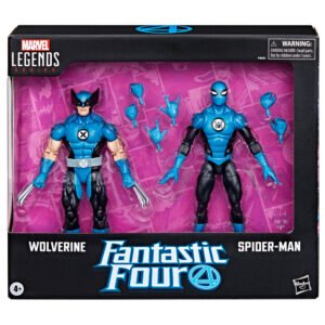 Pack Marvel: Wolverine e Spiderman - 15cm
