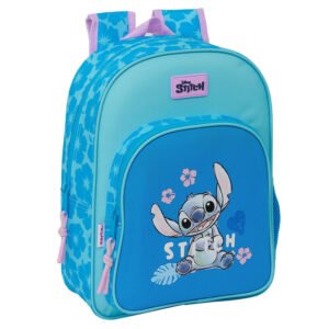 Mochila Adaptável Disney Stitch Hawaii 34cm