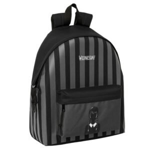 Mochila Wednesday 42cm - Estilo Geek e Conforto