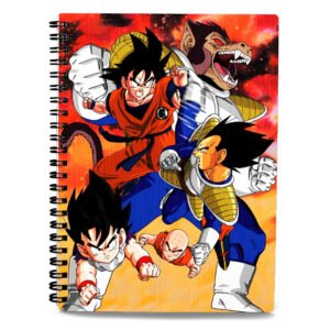 Caderno Dragon Ball Z Goku vs Vegeta 3D