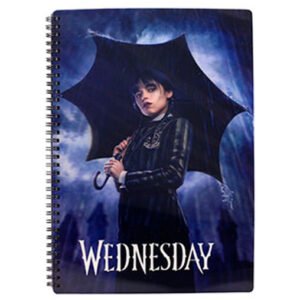 Wednesday rain A4 notebook