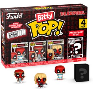 Bitty POP Marvel Deadpool Sleepover - Pack de 4 Figuras