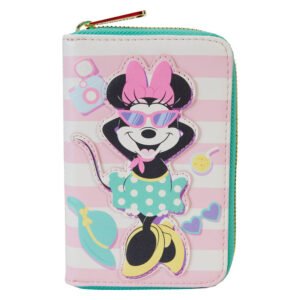 Carteira Loungefly Minnie Mouse Estilo Férias