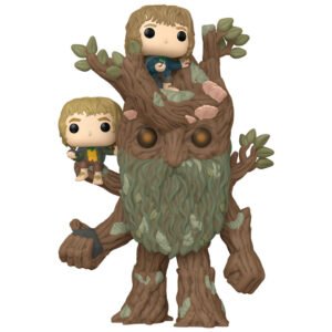 POP figure Super The Lord of the Rings Treebeard with Merry & Pippin