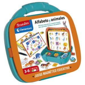 Conjunto Magnético de Alfabeto e Animais