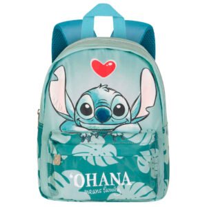 Mochila Disney Stitch Ohana 27cm para Geek