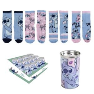 Meias Disney Stitch - 4 Pares para Geek