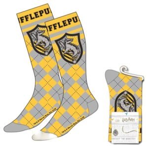 Meias Hufflepuff Harry Potter para Adultos