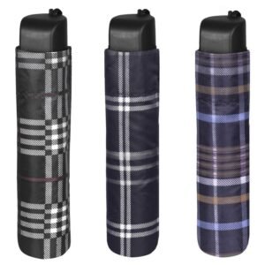 Manual folding escoces umbrella assorted 54cm