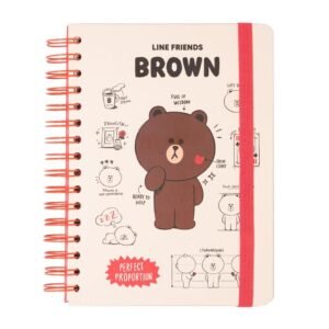 Caderno A5 Line Friends - Perfeito para Geek