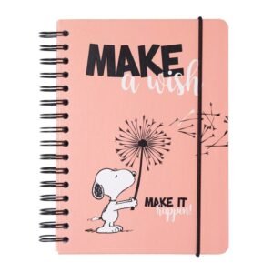 Caderno Snoopy A5 - Ideal para Geek Lovers