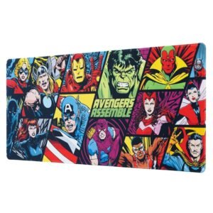 Tapete de Jogo Marvel Avengers - Perfeito para Gamers