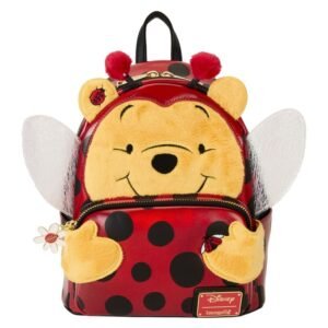 Mochila Loungefly Winnie the Pooh Joaninha 26cm