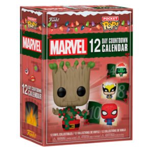 Calendário de Advento Marvel 12 Dias - Funko Pocket Pops