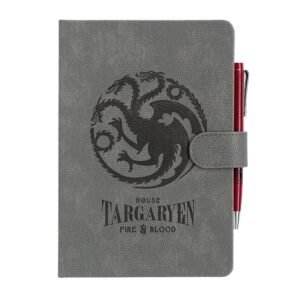 Caderno Targaryen A5 Premium com Caneta