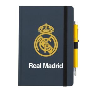 Caderno A5 Premium Real Madrid com Caneta Projetor