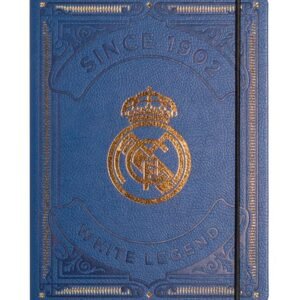 Caderno Premium A5 Real Madrid para Geek