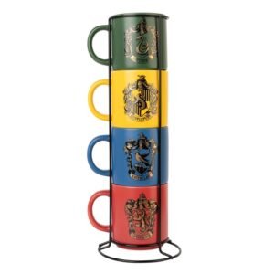 Conjunto de 4 Canecas Harry Potter 300ml