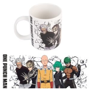 Caneca One Punch Man Heroes 350ml - Geek