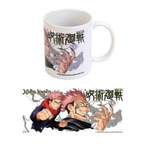 Caneca Jujutsu Kaisen Yuji e Sukuna 350ml