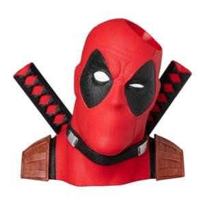 Suporte de Lápis Deadpool - Geek e Estiloso