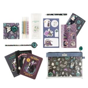 Kit de Papelaria Disney Villains para Geeks