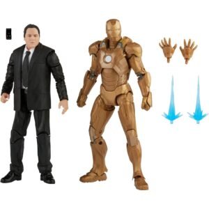 Conjunto Iron Man 3: Happy Hogan e Iron Man Mark XXI