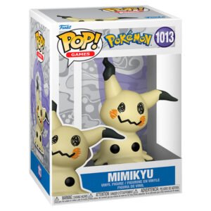 Figura POP Mimikyu Pokémon - 9cm em Caixa de Presente