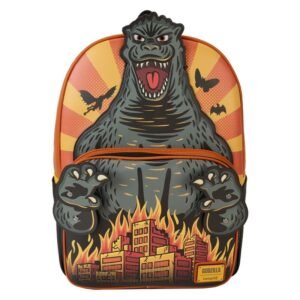 Mochila Loungefly Godzilla 45cm - Estilo Geek