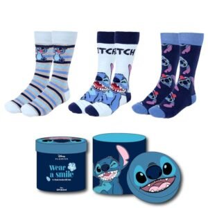Meias Disney Stitch - Pack de 3 Adulto