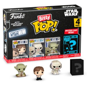Blister 4 Figuras Bitty POP Star Wars - Han Solo