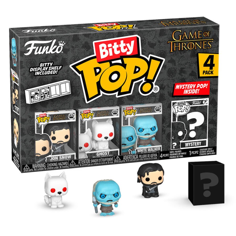 Bitty POP Game of Thrones - Jon Snow (Pack 4 figuras)