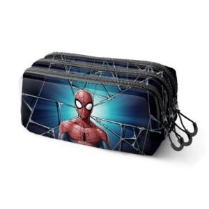 Estojo Triplo Marvel Spiderman - Geek Style