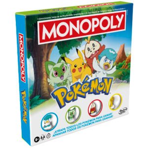 Spanish Monopoly Pokemon board game