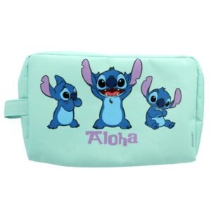 Estojo de Maquilhagem Disney Stitch - Compacto e Prático