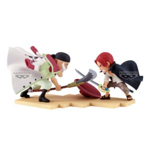 One Piece World Collectable Log Stories Edward Newgate vs. Shanks figure 13cm