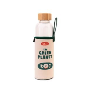Garrafa de Vidro BT21 RJ 500ml - Estilo Geek