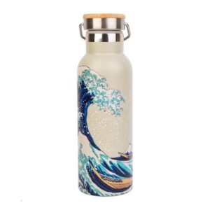 The Great Wave of Kanagawa Hokusai Stainless steel bottle 500ml