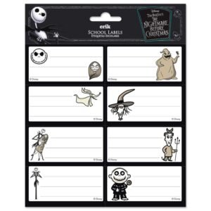 Disney Nightmare Before Christmas Adhesive labels