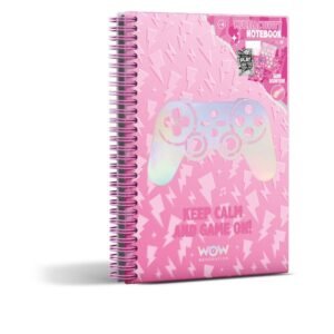 Caderno Gamer Valentina A5 - Diversão e Criatividade