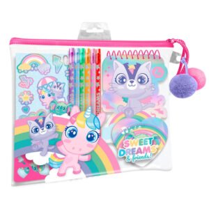 Sweet Dreams stationery set in bag