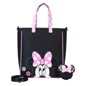 Mala Tote Loungefly Minnie Floral Rock the Dots