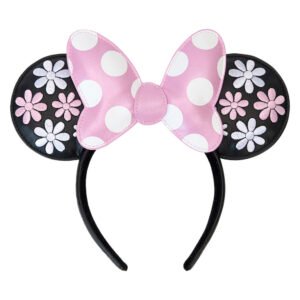 Fascinante Tiara Minnie Floral Rock the Dots